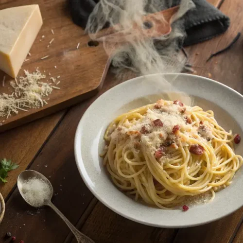 Pâte Carbonara Recette Italienne Authentique (Sans Crème, Sans Œuf)