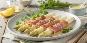 Asperges Blanches au Jambon