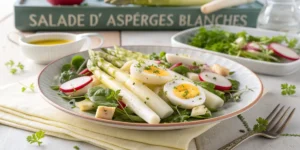 Salade d’Asperges Blanches à la Vinaigrette Maison