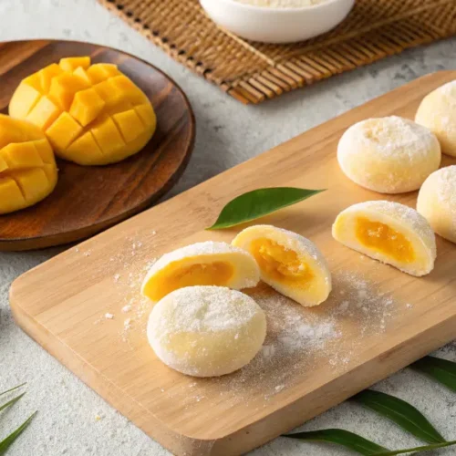 Mochi Japonais à la Mangue