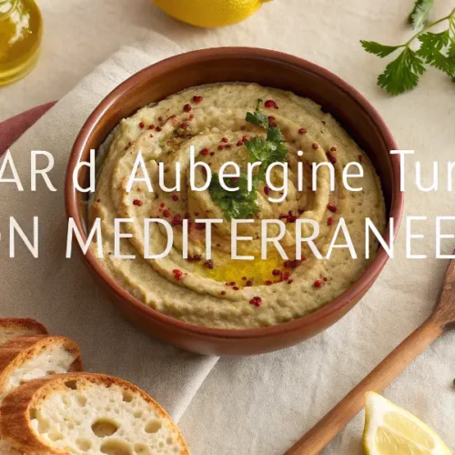 Caviar d’aubergine turque façon méditerranéenne