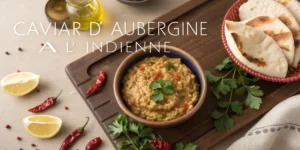 🥣 Caviar d’aubergine à l’indienne