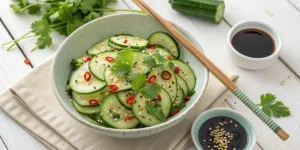 Recette Salade de Concombre Asiatique
