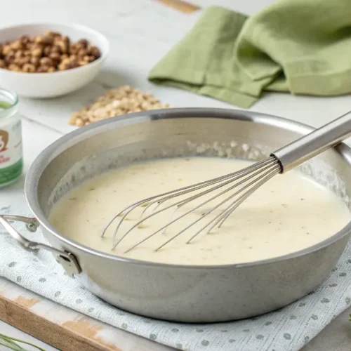 Béchamel Recette Légère : Sans Beurre, Sans Lait, Vegan ou Light