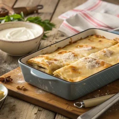 Béchamel Recette pour Lasagnes Maison
