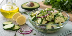 Salade Concombre et Avocat