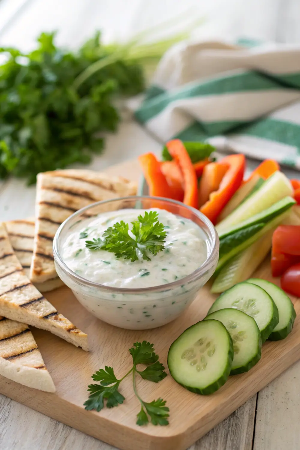 Sauce Concombre au Yaourt pour Sandwichs