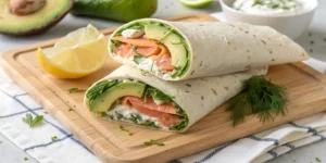 Recette Wrap Froid au Saumon Fumé
