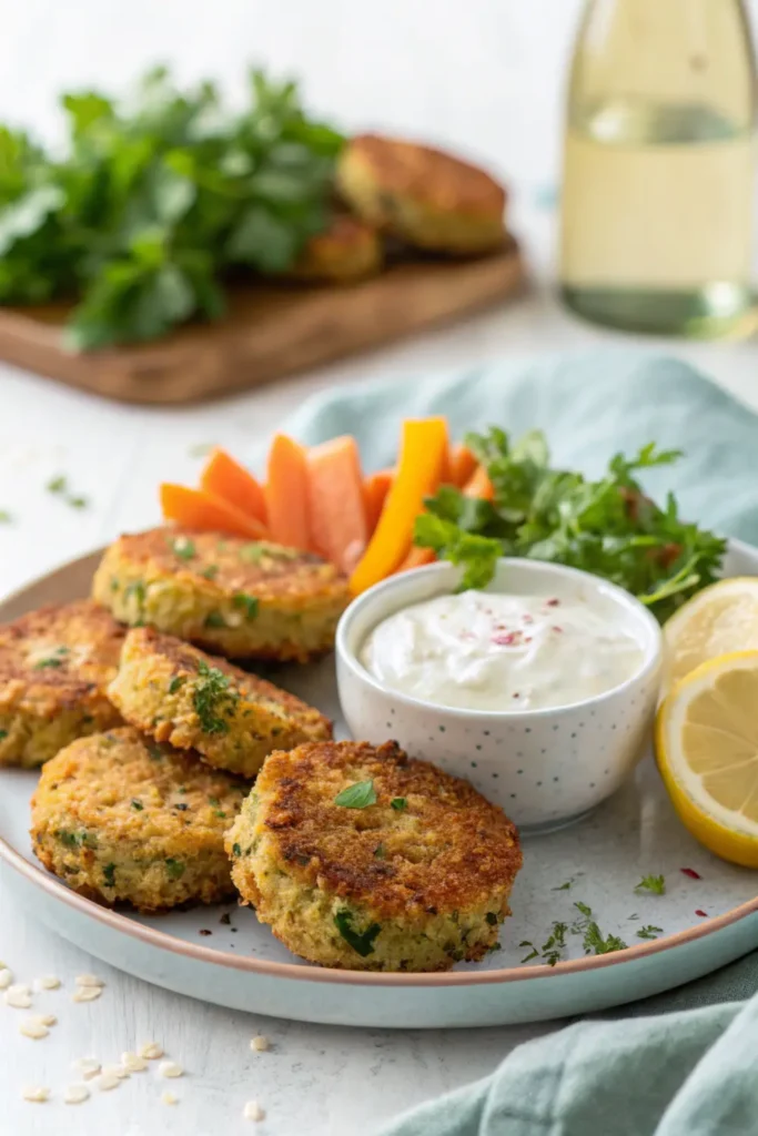 Galettes de Quinoa et Légumes
