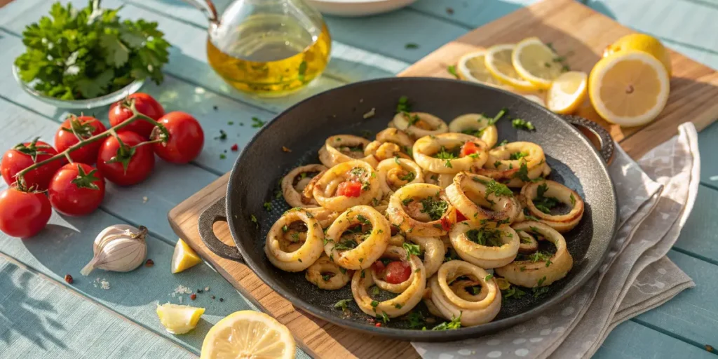 Encornet à la Plancha