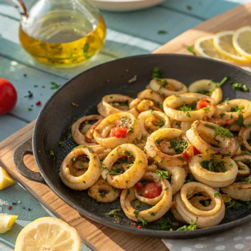 Encornet à la Plancha