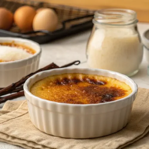 Crème Brûlée Sans Chalumeau