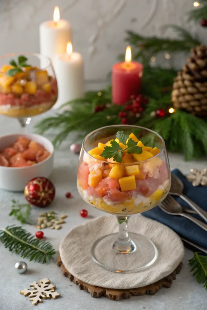 Tartare de Saumon et Mangue