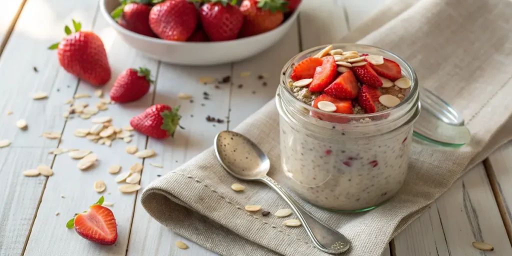 Overnight Oats à la Fraise