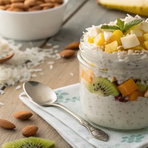 Overnight Oats à la Noix de Coco