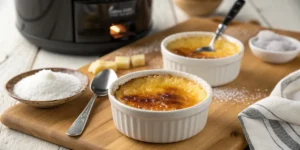 Crème Brûlée à l’Air Fryer