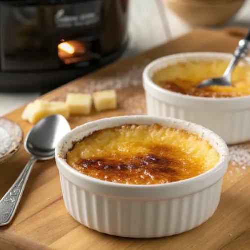 Crème Brûlée à l’Air Fryer