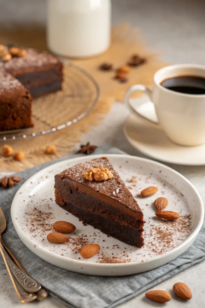 Gâteau Moelleux au Sarrasin et Chocolat
