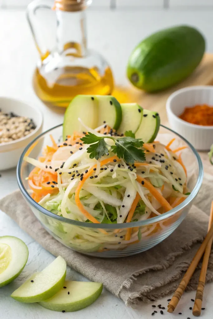 Salade de Chou-Rave Cru