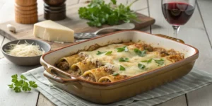 Caneloni au Confit de Canard