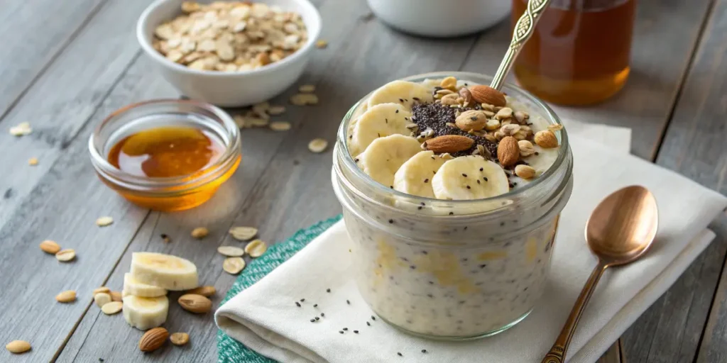 Overnight Oats Beurre de Cacahuète