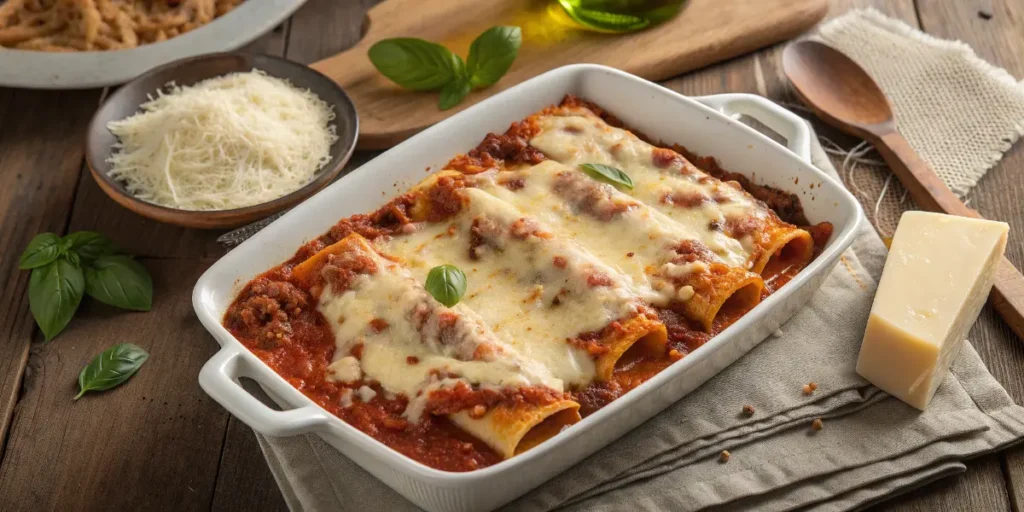 Caneloni au Bœuf Recette