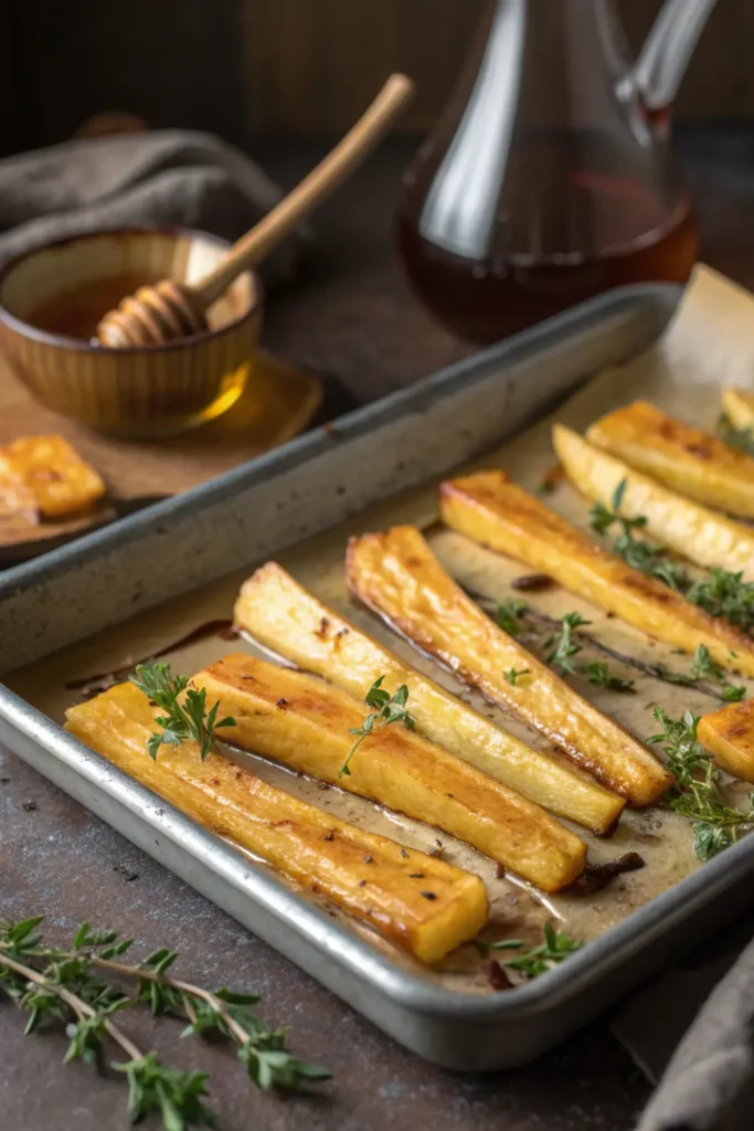 Panais Rôtis au Four 