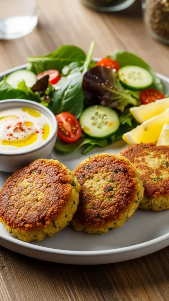  Galettes de Pois Chiches (Vegan)