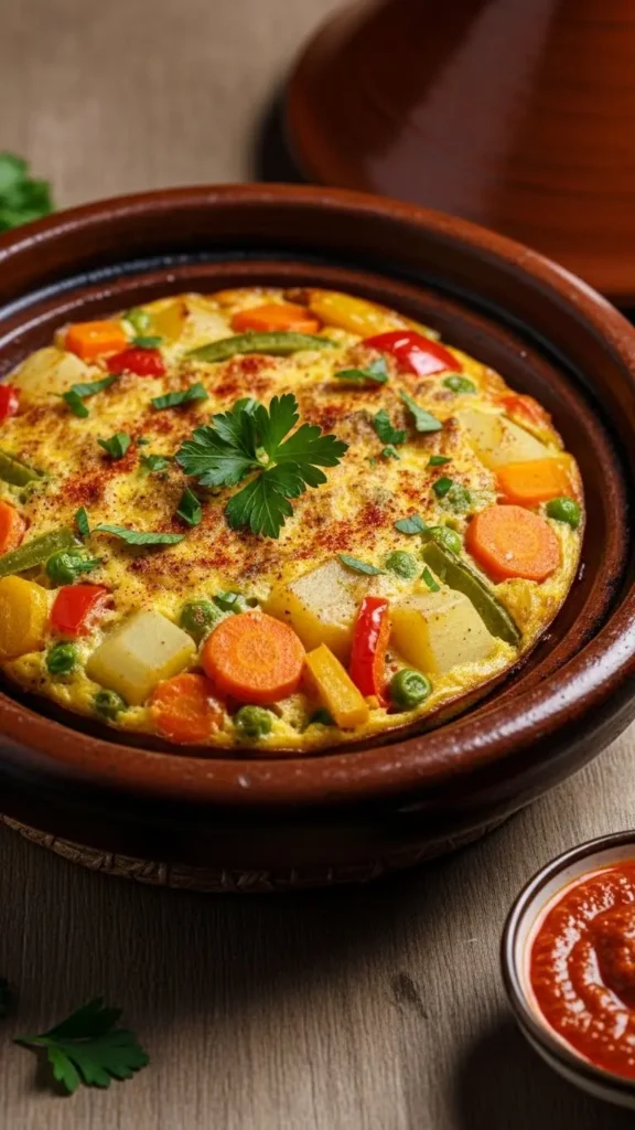 Tajine de Viande Hachée et Légumes