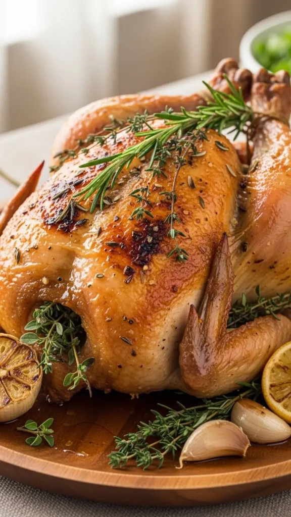 Poulet Rôti aux Herbes