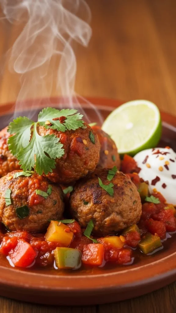 Boulettes de Poulet Épicées