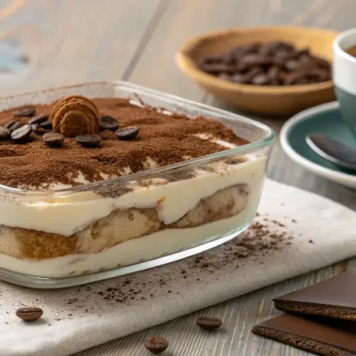 Tiramisu classique au mascarpone