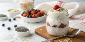 Recette Overnight Oats au Fromage Blanc