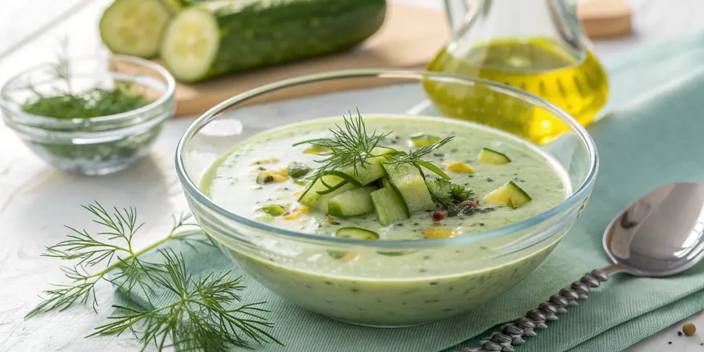 Soupe Froide au Concombre