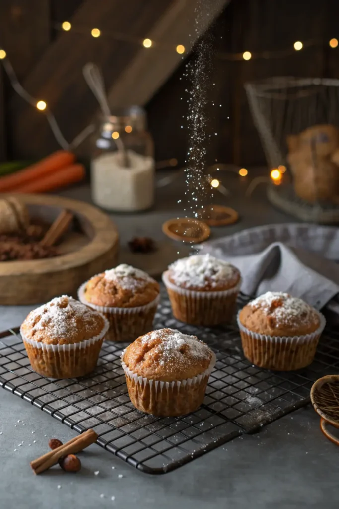 Muffins aux Carottes et Épices Douces