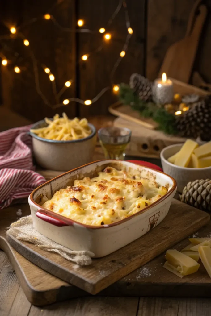 Gratin de Pâtes au Fromage