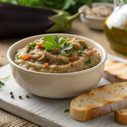 Caviar d’aubergine à la Cookeo et au Companion