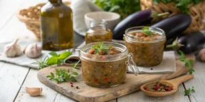 Recette de conserve de caviar d’aubergine