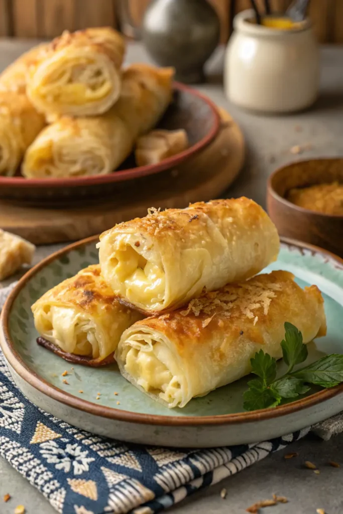 Briouates au Fromage (Salé)