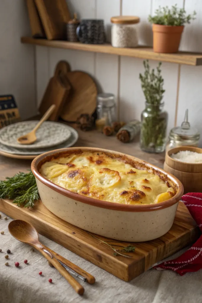 Gratin de Pommes de Terre et Fromage