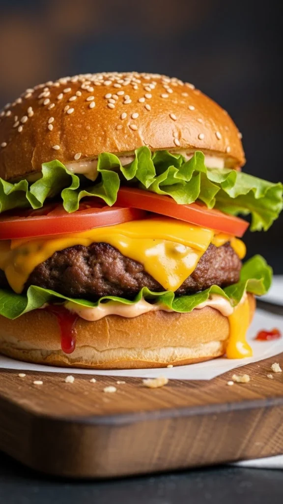 Idée Repas Soir Burger : Burger Maison Ultra Savoureux