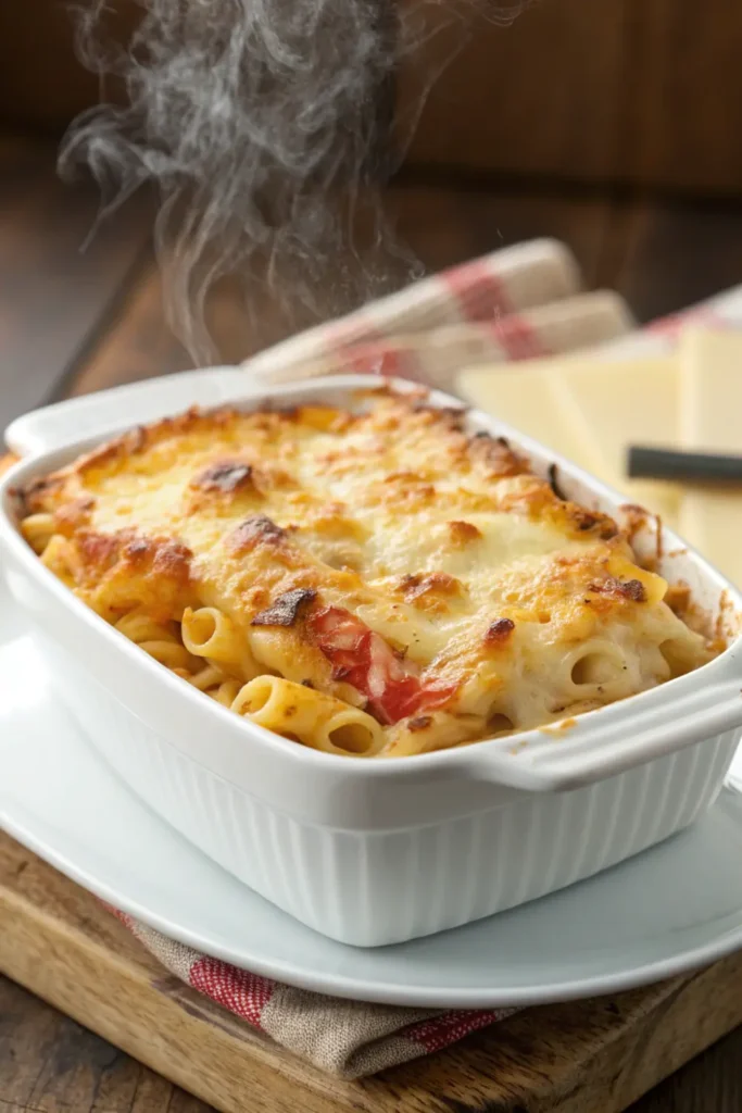  Gratin de pâtes au fromage