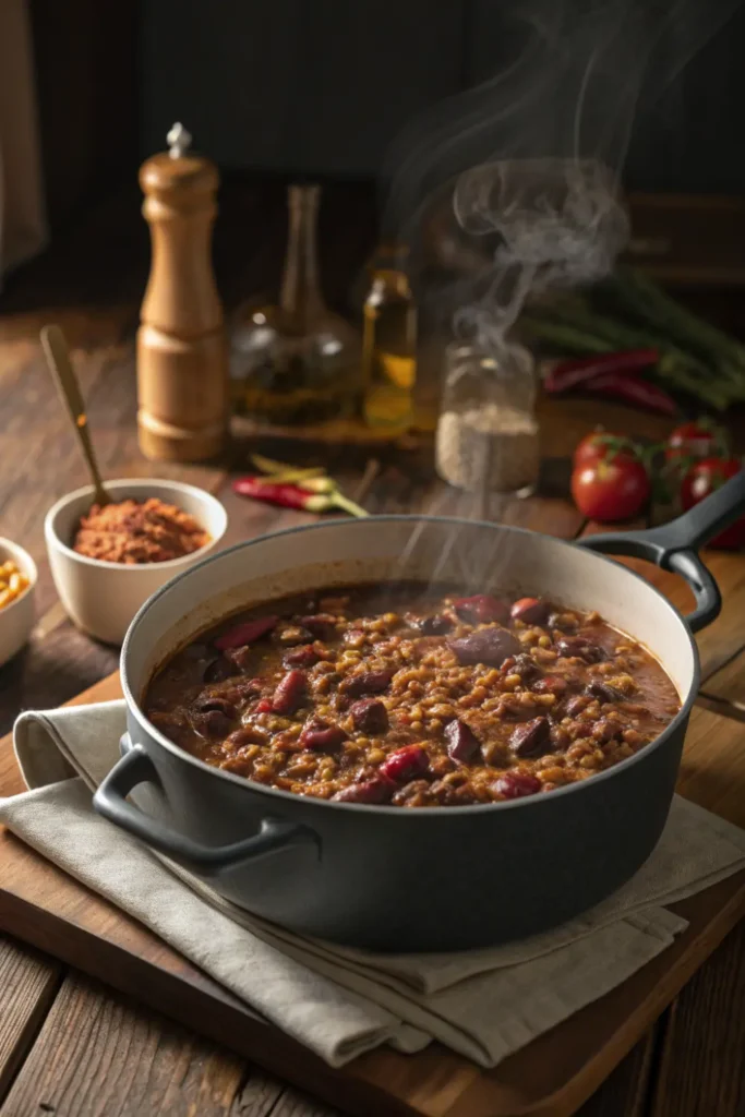 Chili Con Carne ou Version Végétarienne