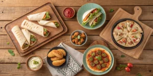 Recettes Ramadan Faciles à Emporter : Wraps, Tacos et Mini Pizza