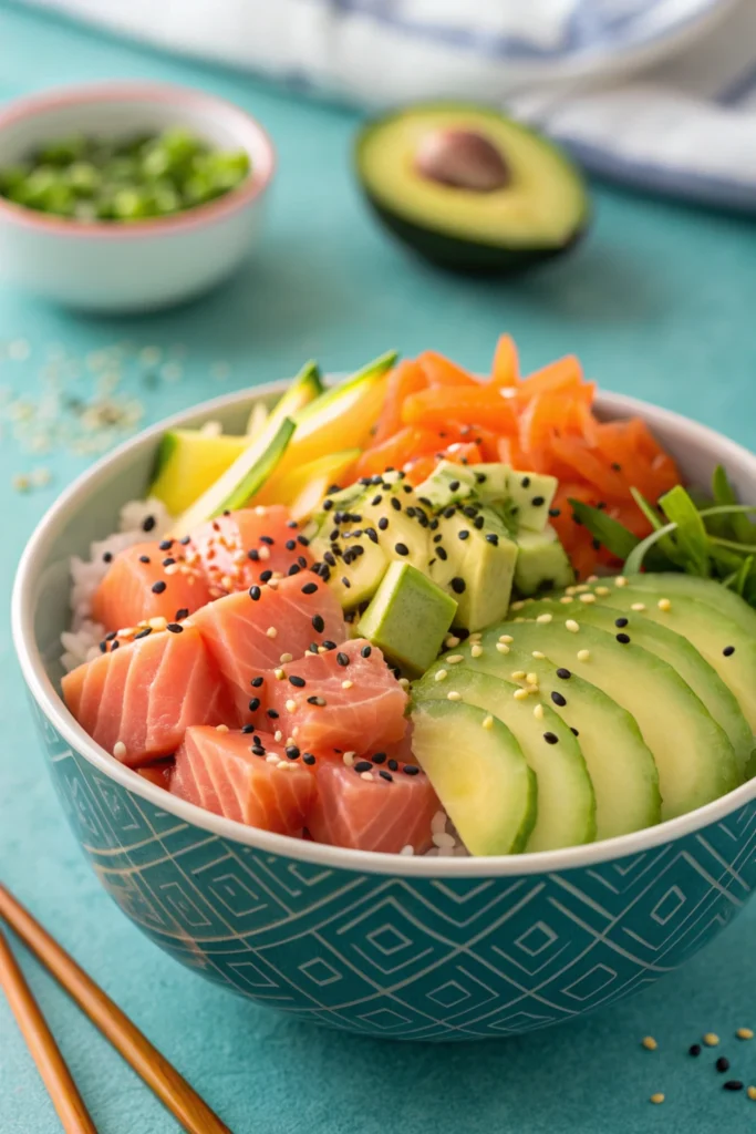 Idée Repas Soir Japonais : Sushi Bowl Maison