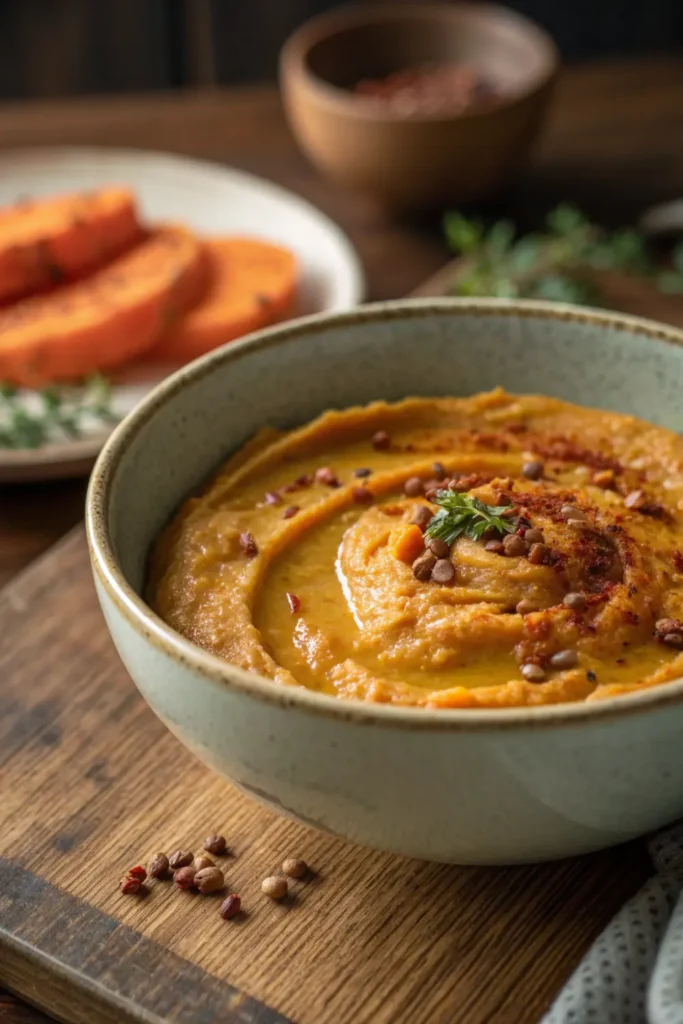 Purée de Patate Douce et Lentilles Corail (dès 8 mois)