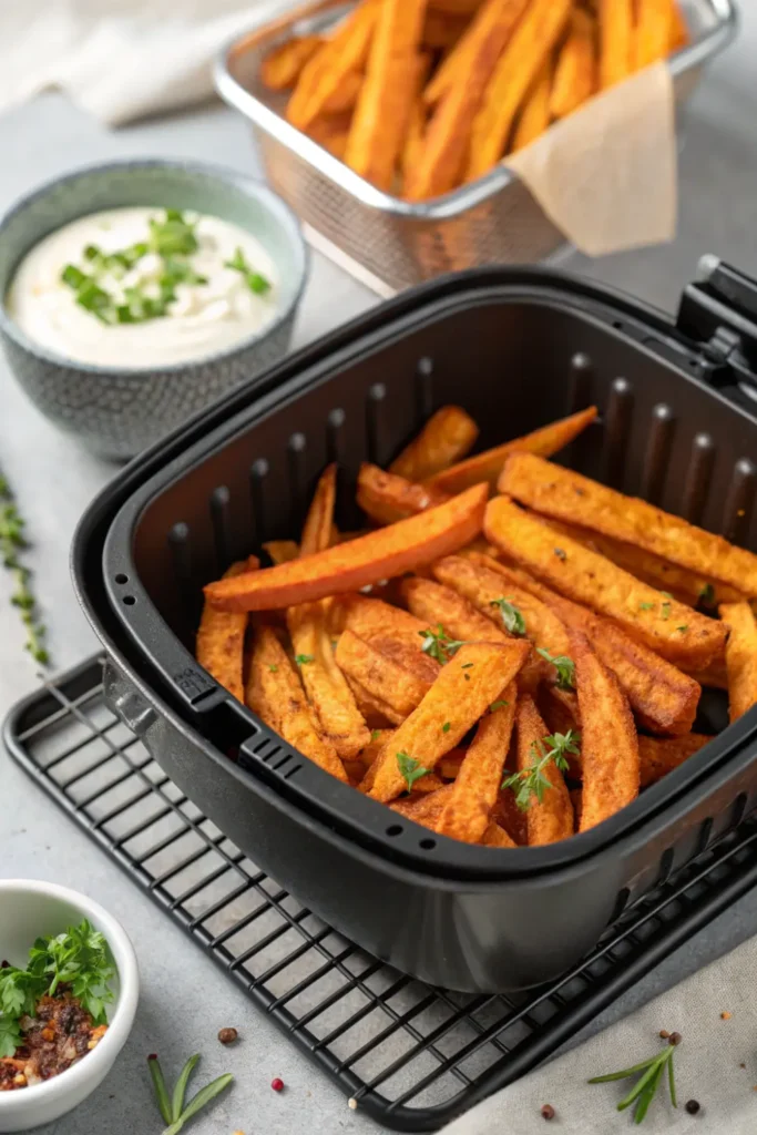 Frites de Patate Douce