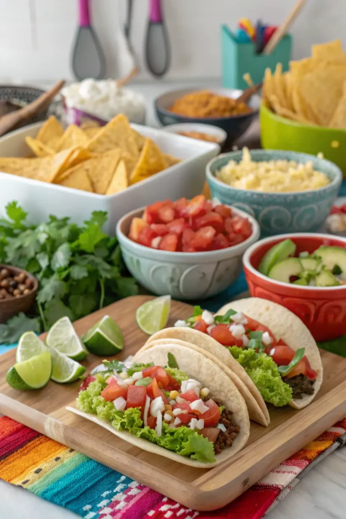 Tacos ou Wraps à Composer Soi-Même