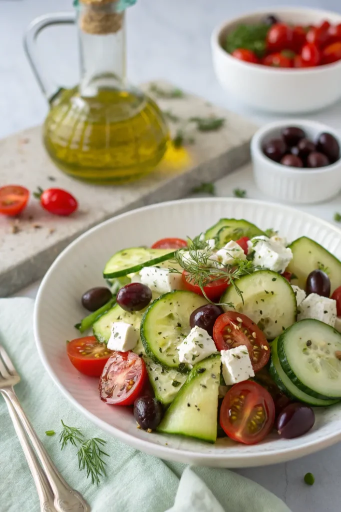 Salade Méditerranéenne Fraîche