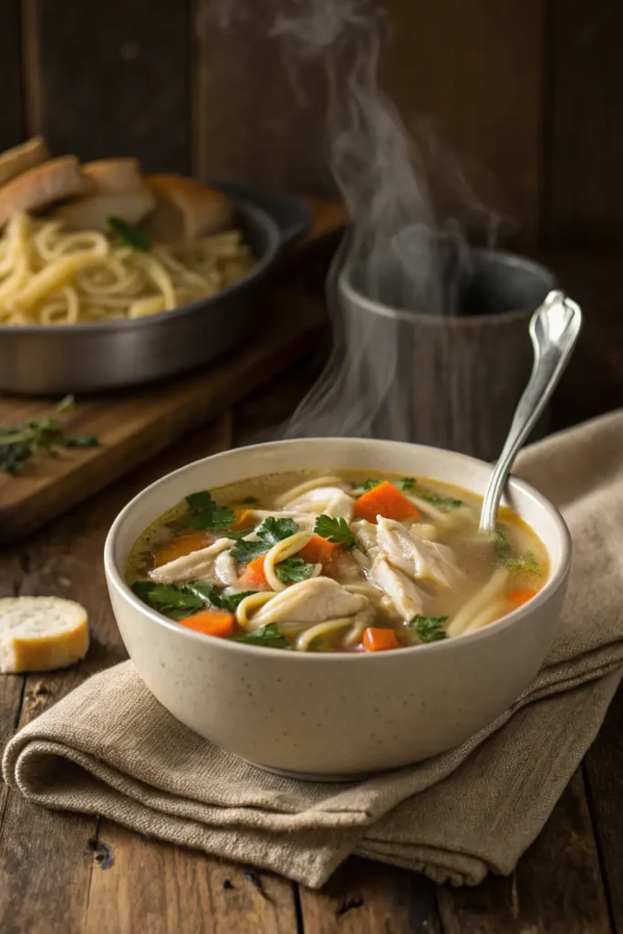  Soupe de Poulet Maison Express